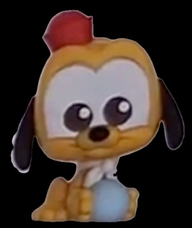 Pluto (Snowball) Lets Go Disney Doorables