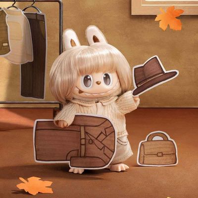 Warm Oat Hair Salon Labubu