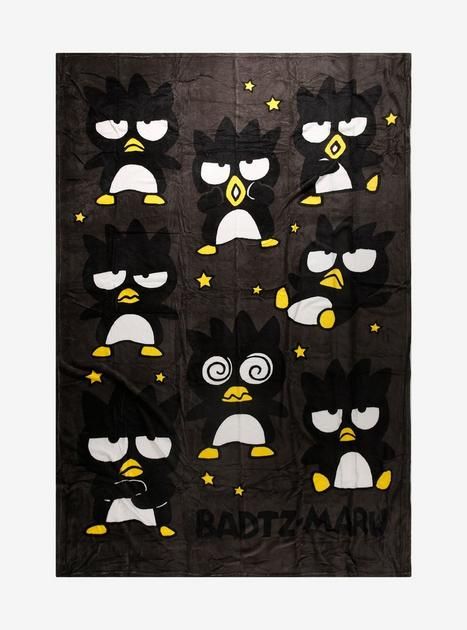 Badtz-Maru Throw Blanket Badtz-Maru Sanrio