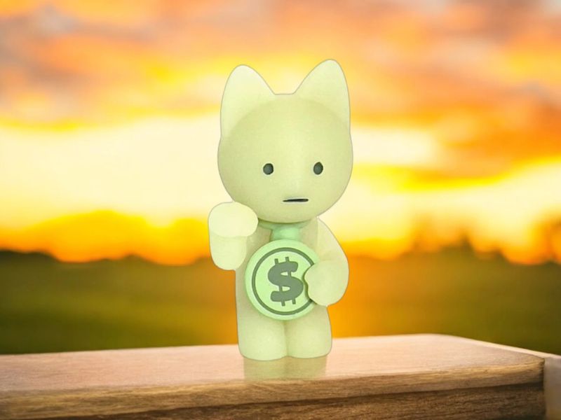 Lucky Cat Work Series Smiski