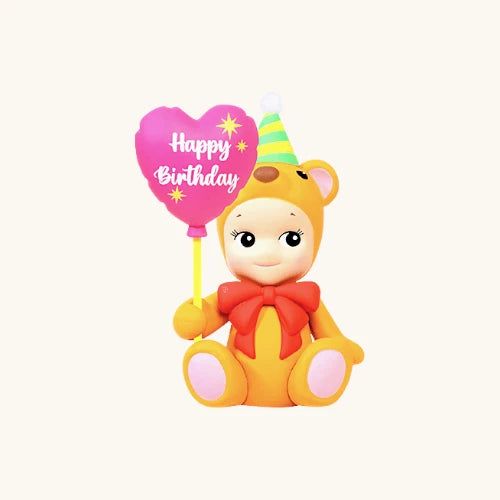 Heart Balloon Birthday Gift Bear Series Sonny Angel