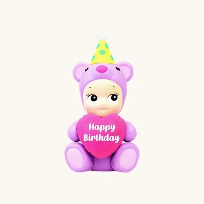 Heart Hug Birthday Gift Bear Series Sonny Angel