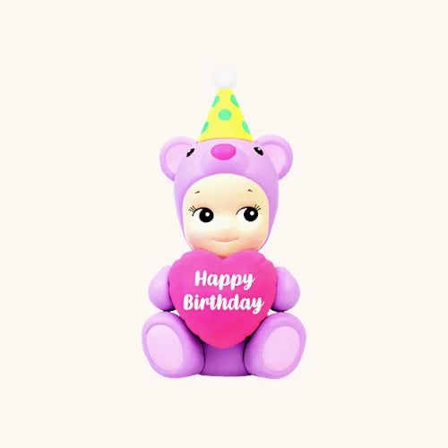 Heart Hug Birthday Gift Bear Series Sonny Angel