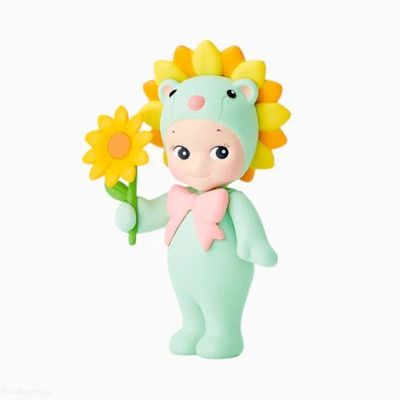 Sunflower Lion Mint Green Flower Gift Series Sonny Angel