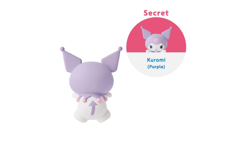 Purple Kuromi Hippers Hello Kitty and Friends Sonny Angel