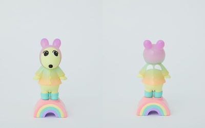 Raincoat Robby Angel I Love Rainy Day Series Sonny Angel