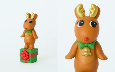 Reindeer Robby Angel Santa's Little Helper Series Sonny Angel